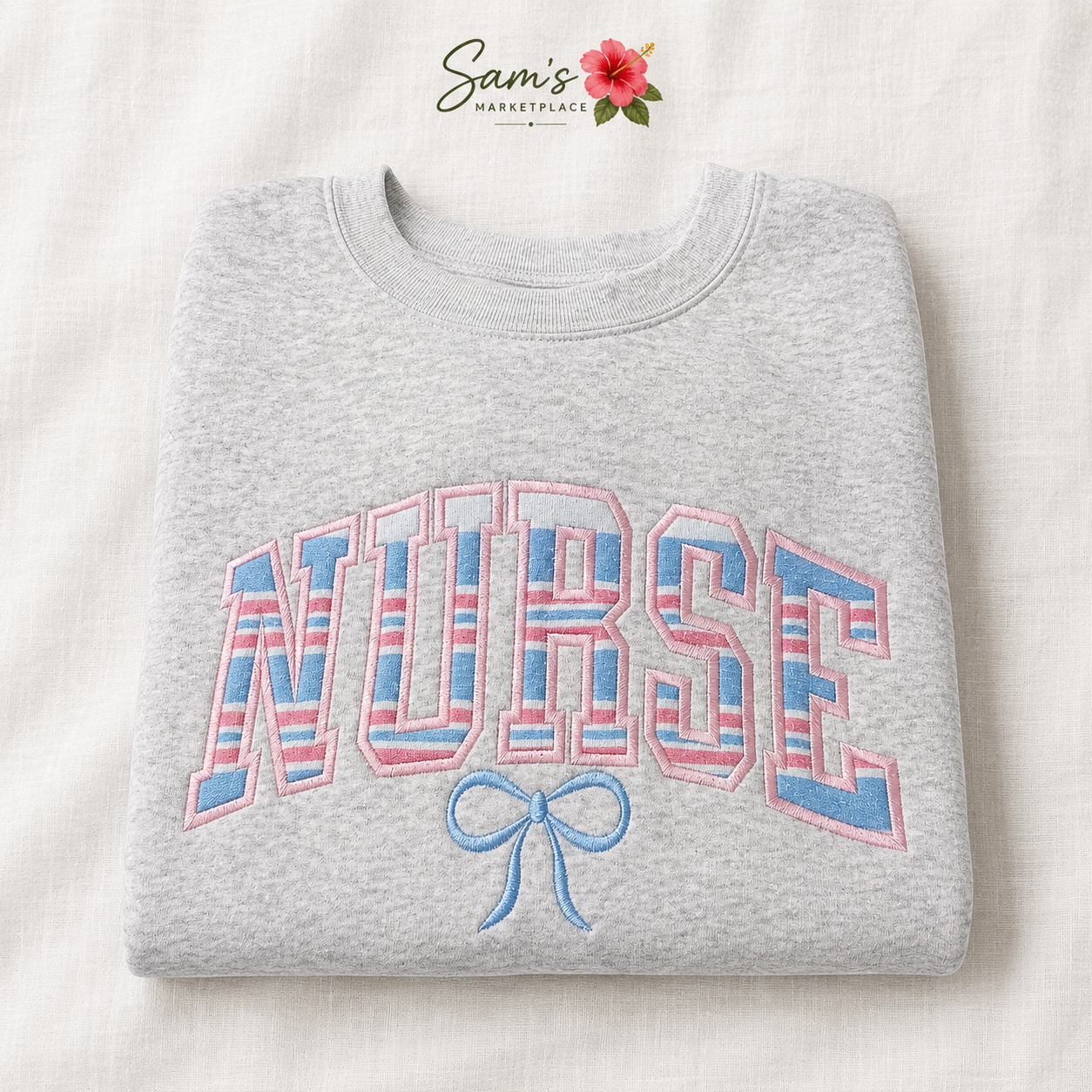 Nurse Baby Blanket Crewneck