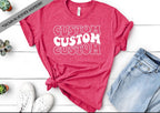 Custom HTV Tee