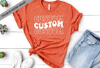 Custom HTV Tee