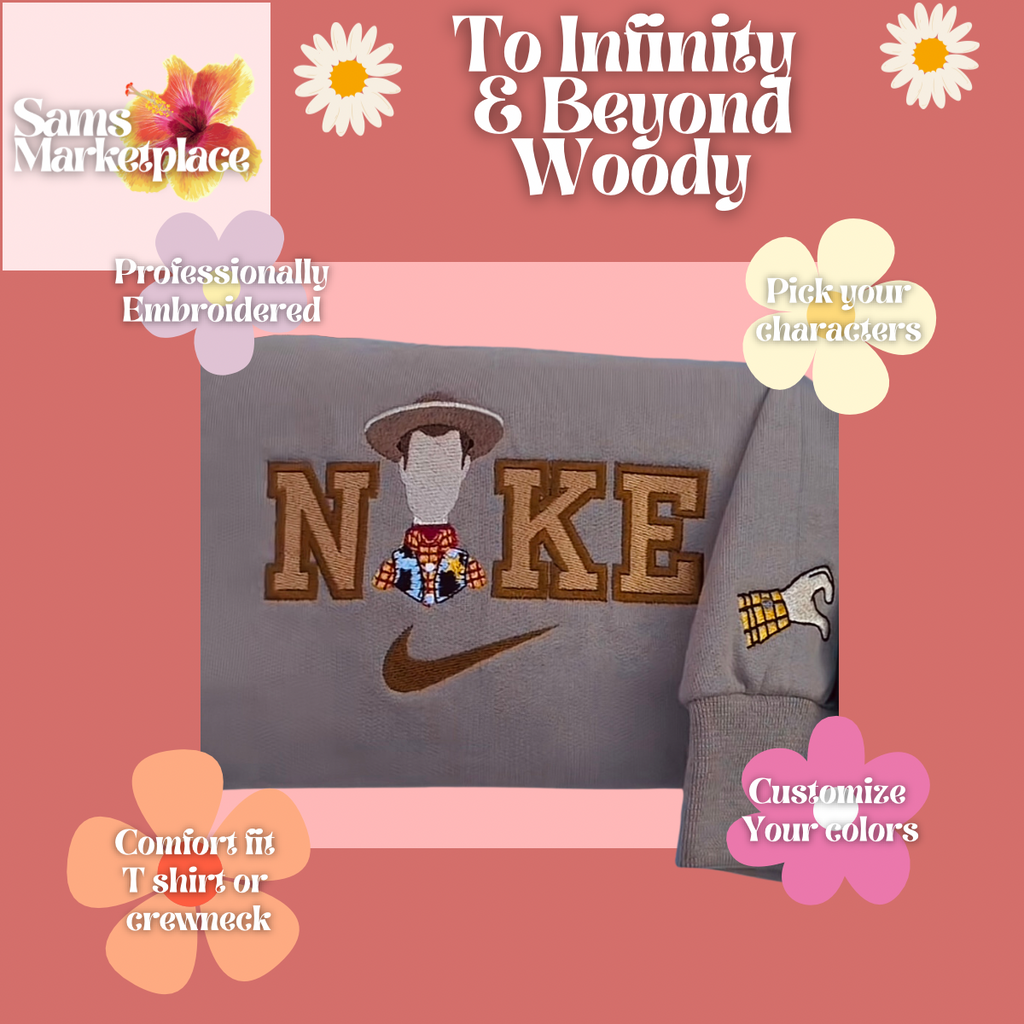 To Infinity Embroidered