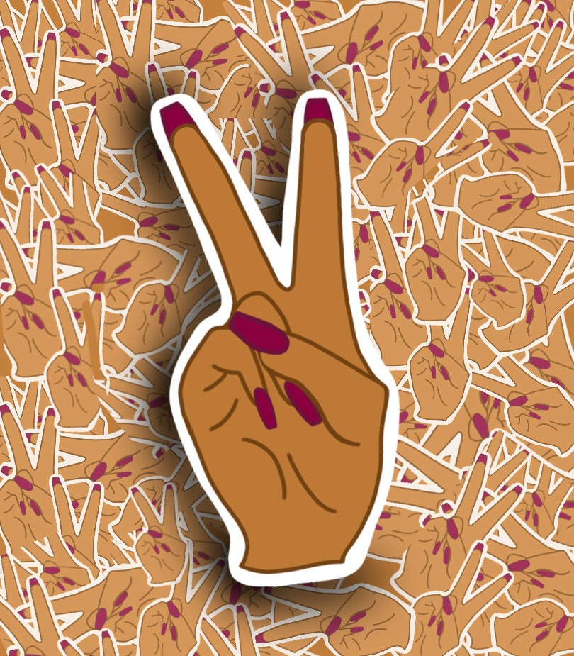 Peace Sticker