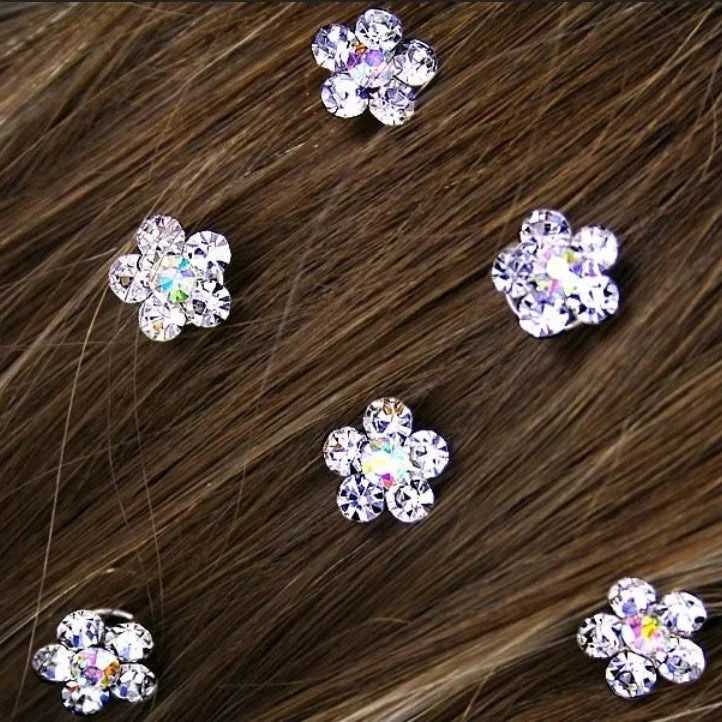 Flower Hair Twist Jewel